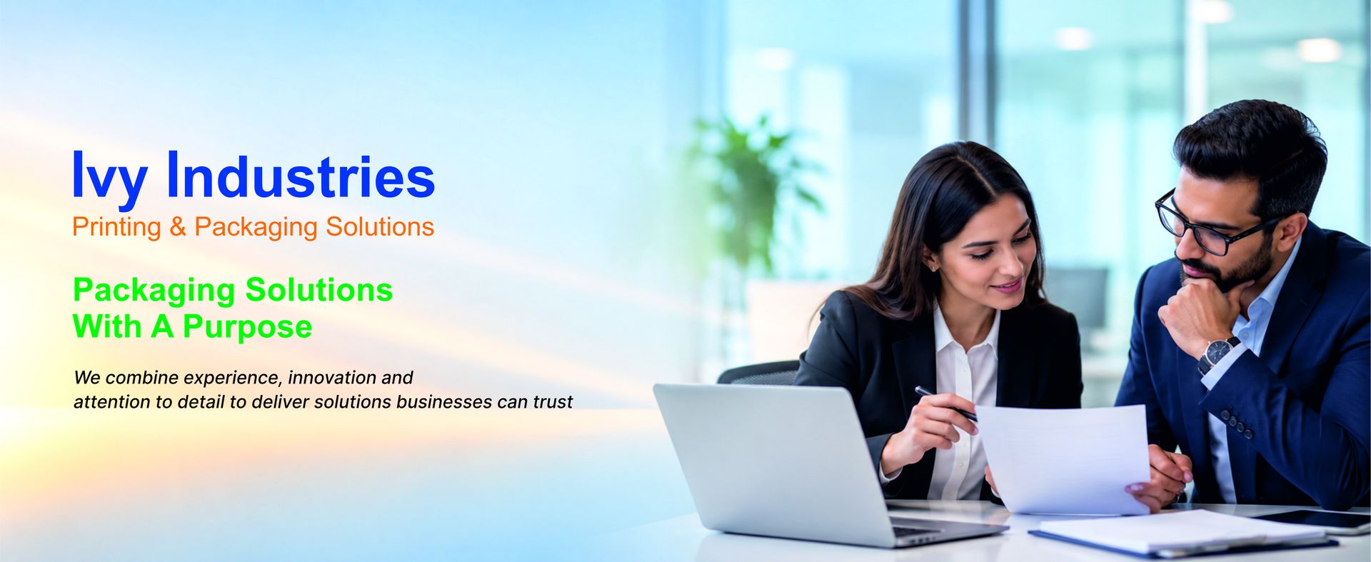 Ivy Industries - Packaging Solutions With A Purpose