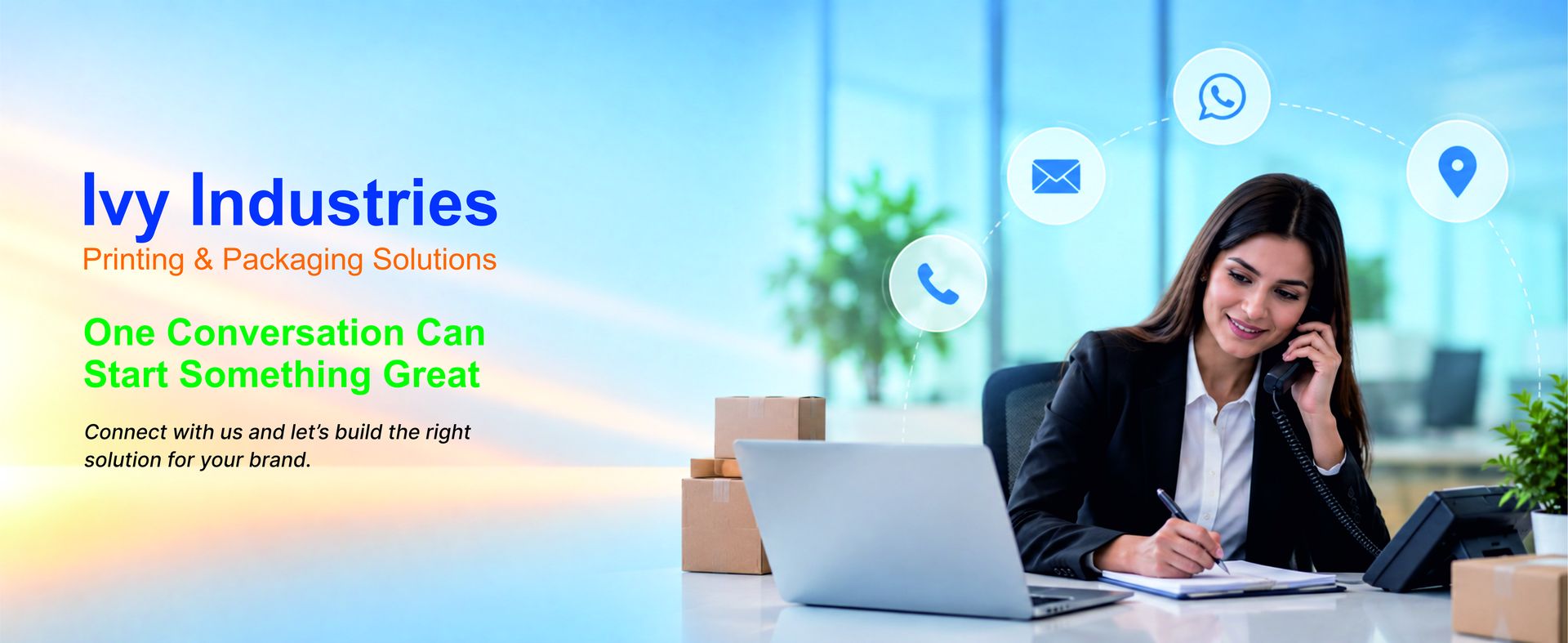 Ivy Industries - One Conversation Can Start Something Great