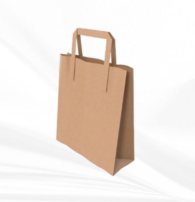 Flat Handle Paper Bag