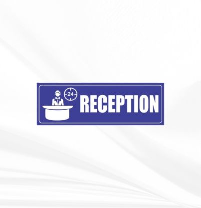 Reception Signage